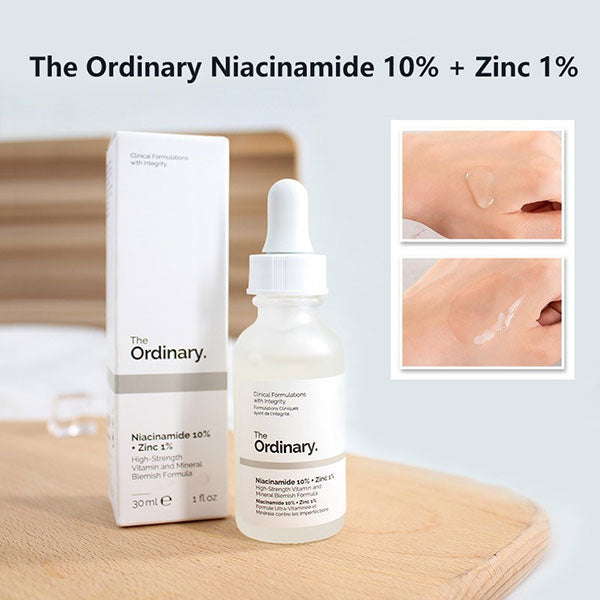 The Ordinary Niacinamide 10% - Zinc 1% 30ml Plus The Ordinary Caffeine Solution 5% - EGCG 30ml